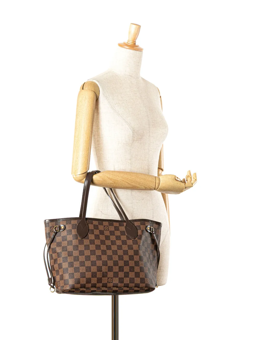 Louis Vuitton Pre-Owned 2012 Damier Ebene Neverfull PM tote bag | Pre-Owned | Image 2
