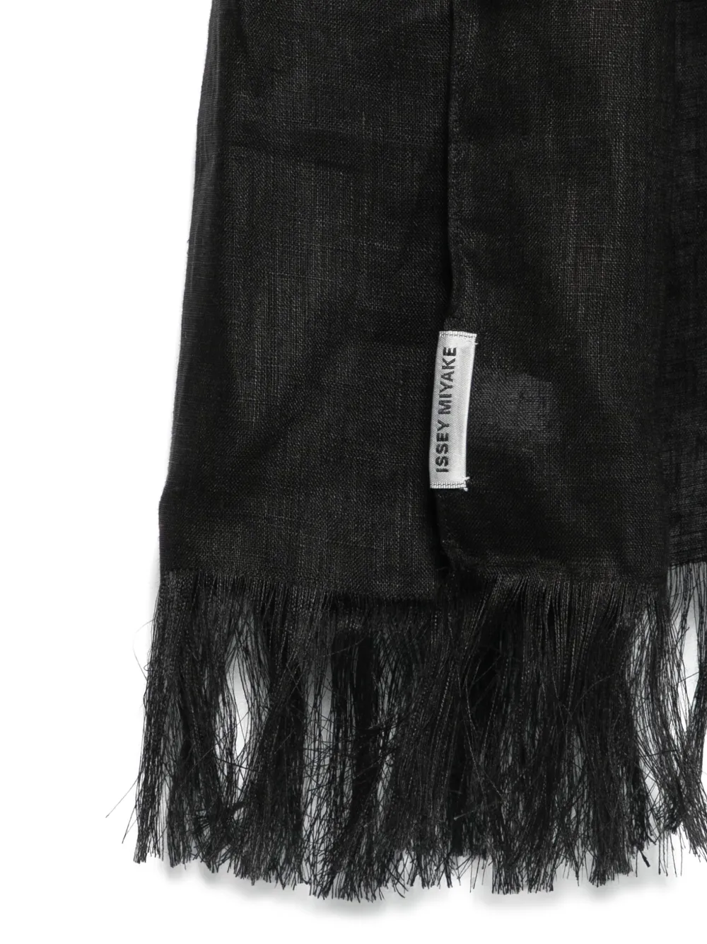 Issey Miyake fringed scarf | Image 2