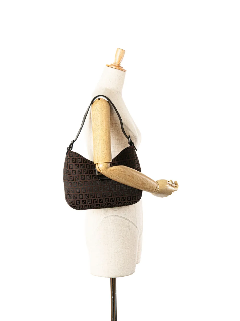 Fendi Pre-Owned 2000-2010 Zucchino Canvas shoulder bag | Pre-Owned | Image 2