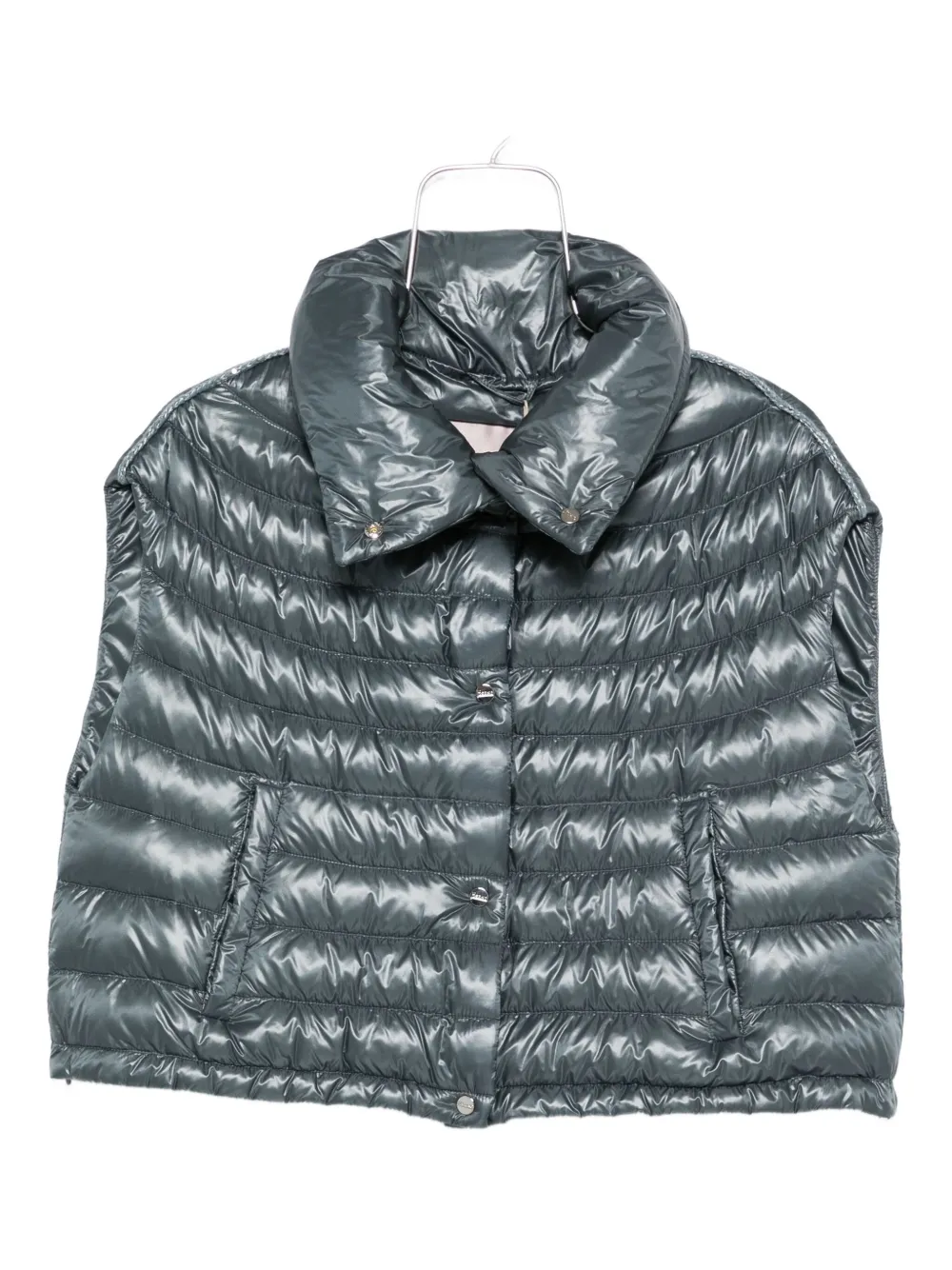 Herno Bodywarmer met hoge hals Blauw