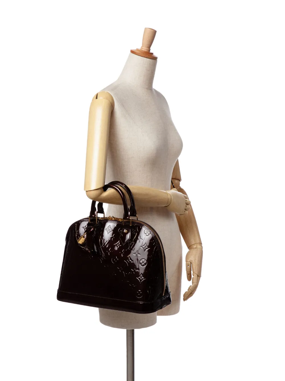 Louis Vuitton Pre-Owned 1990-2024 Monogram Vernis Alma PM handbag | Pre-Owned | Image 2