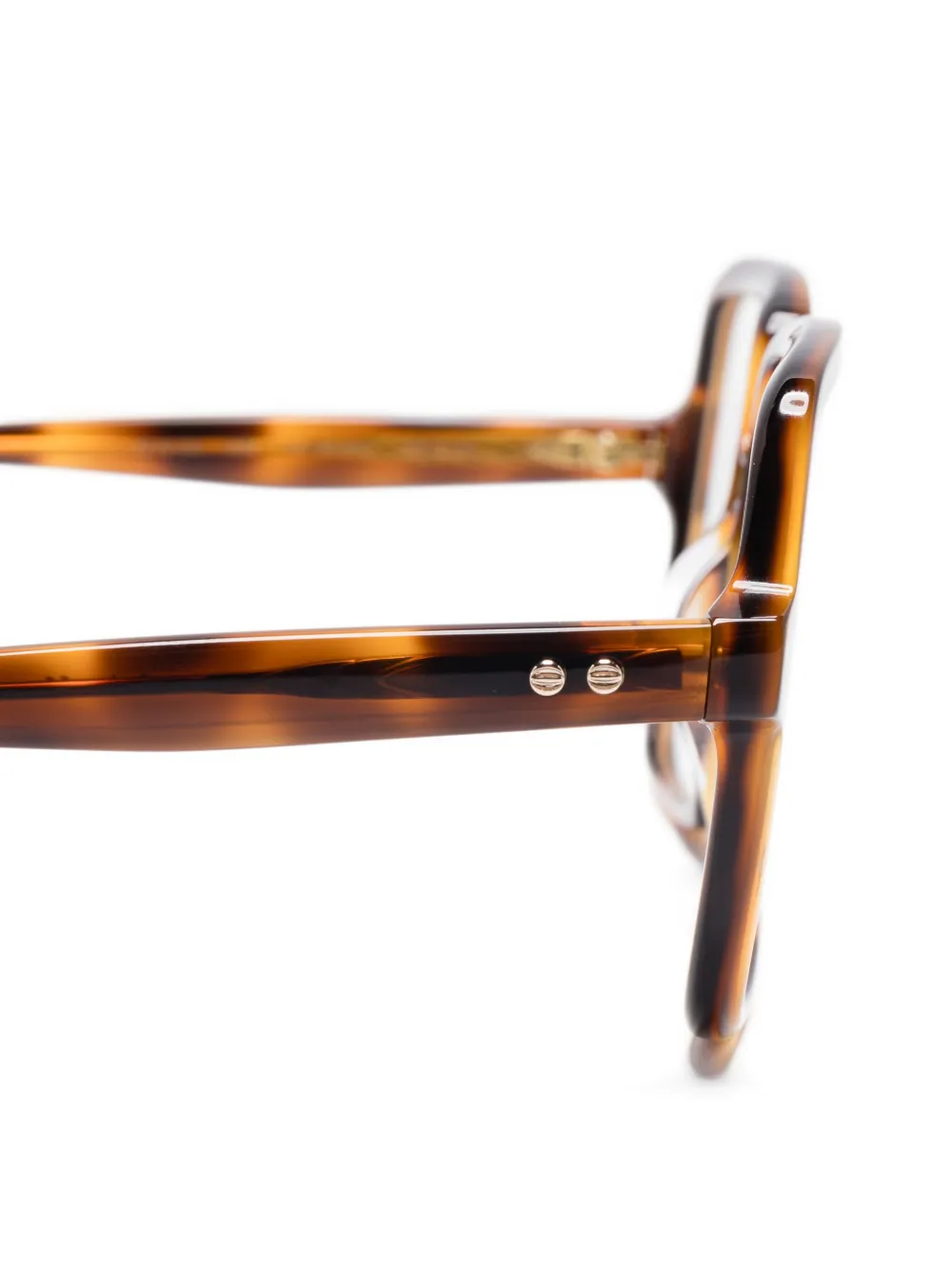  Gigi Studios Thrive 009 Square-frame Glasses - Brown 