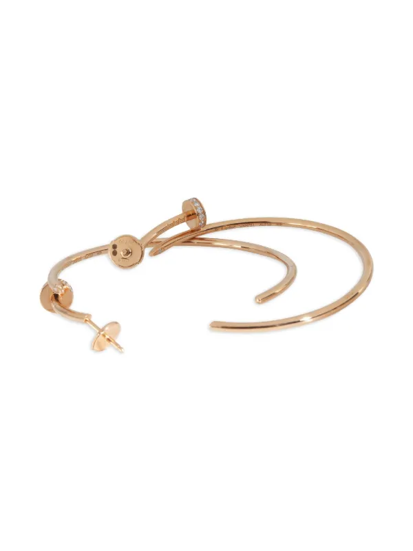Cartier Juste Un Clou フープピアス | ゴールドトーン | FARFETCH JP