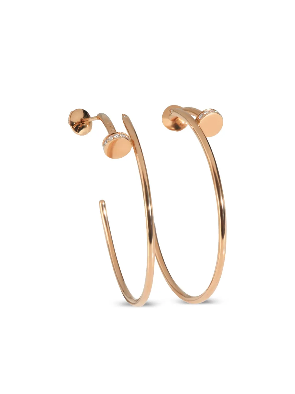 Cartier Juste Un Clou hoop earrings | Gold | Image 1