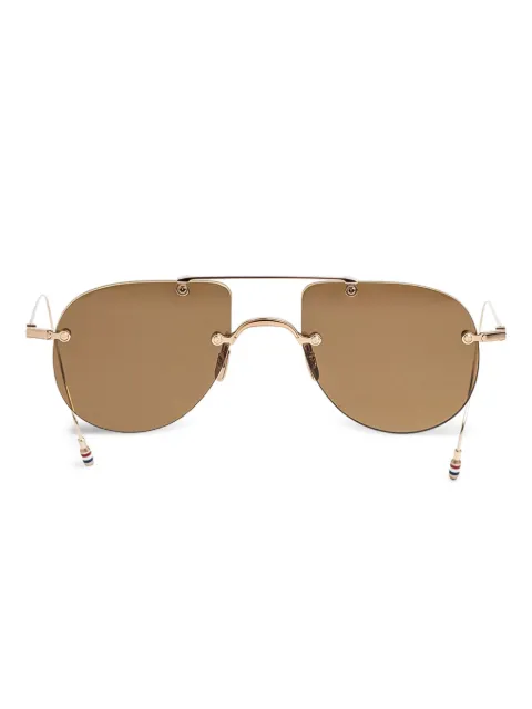 Thom Browne Eyewear geometric-frame sunglasses
