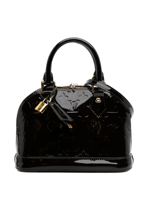Louis Vuitton Pre-Owned 2017 Monogram Vernis Alma BB satchel