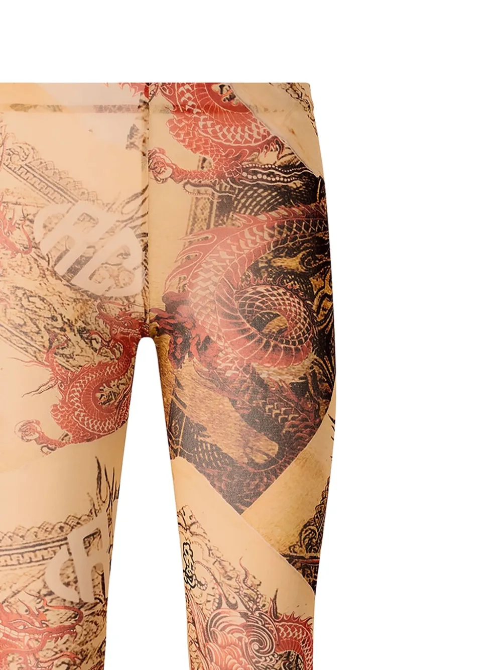 Roberto Cavalli Pantaloni svasati con stampa | Image 7