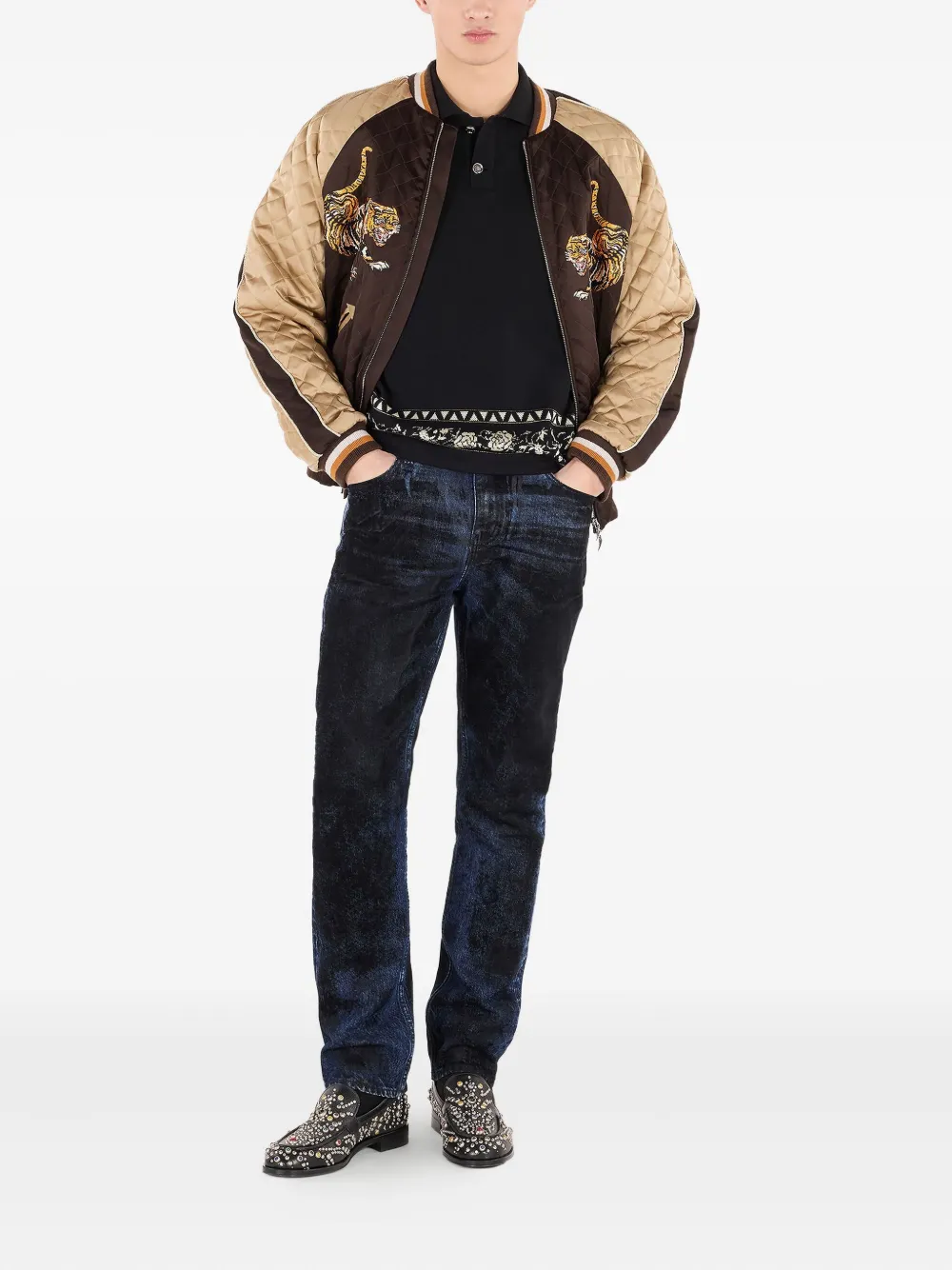 Roberto Cavalli contrast-faded jeans | Bootcut Jeans | Image 2