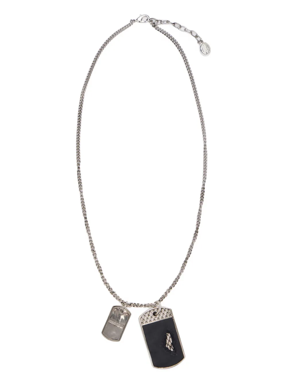 double-tag necklace