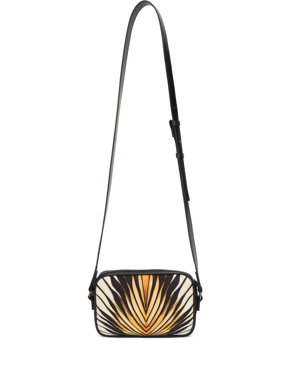 Roberto Cavalli Ray Of Gold Camera Bag In Gold