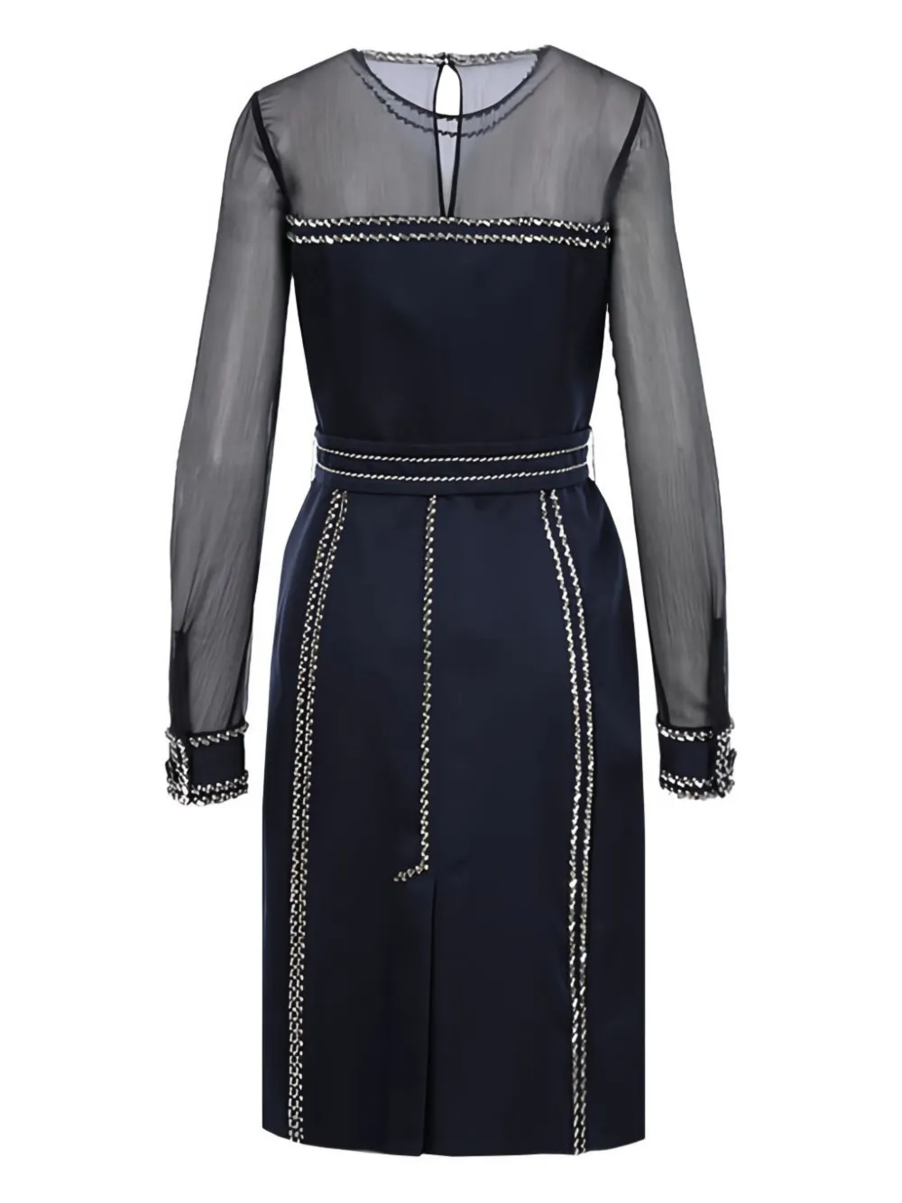 Prada crystal-embellished chiffon minidress | Evening Dresses | Image 2