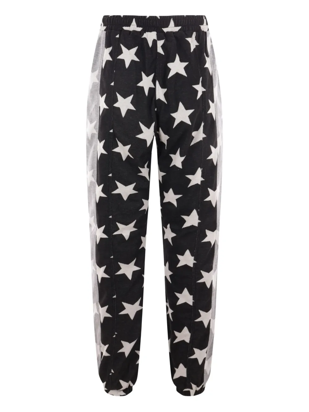 Reward If Found star-print jersey joggers | Black | Image 1