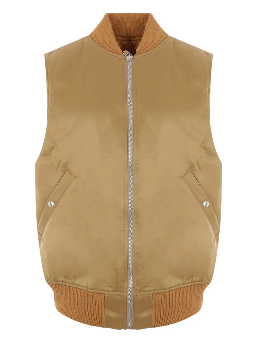 Mythinks bomber-style vest - ニュートラル Mythinks bomber-style vest - ニュートラル
