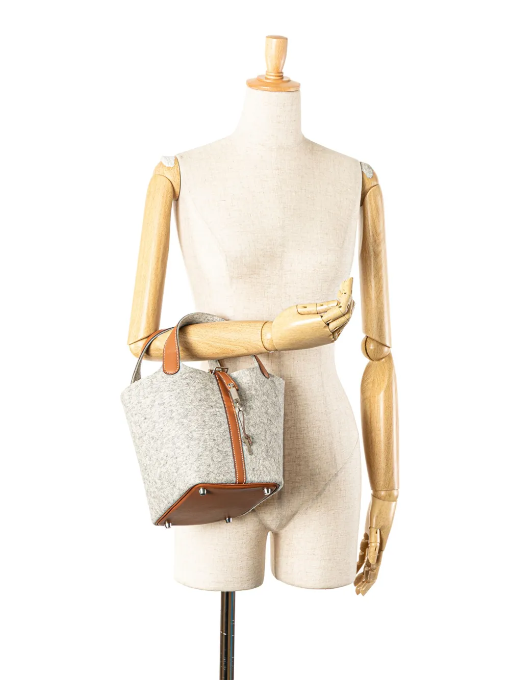 Hermès Pre-Owned 2020 Feutre and Swift Picotin Lock 18 handbag | Pre-Owned | Image 2