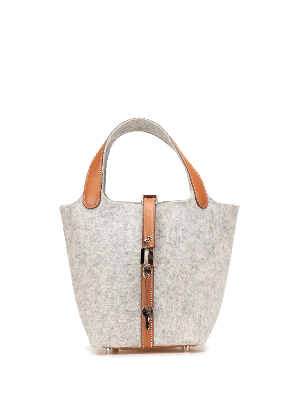 Hermès Pre-Owned 2020 Feutre and Swift Picotin Lock 18 handbag | Brown | Image 1
