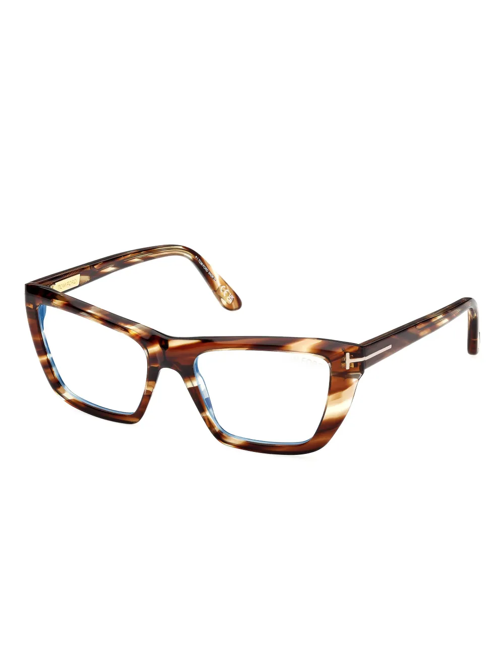 TOM FORD Eyewear tortoiseshell square-frame glasses | Men | Image 2