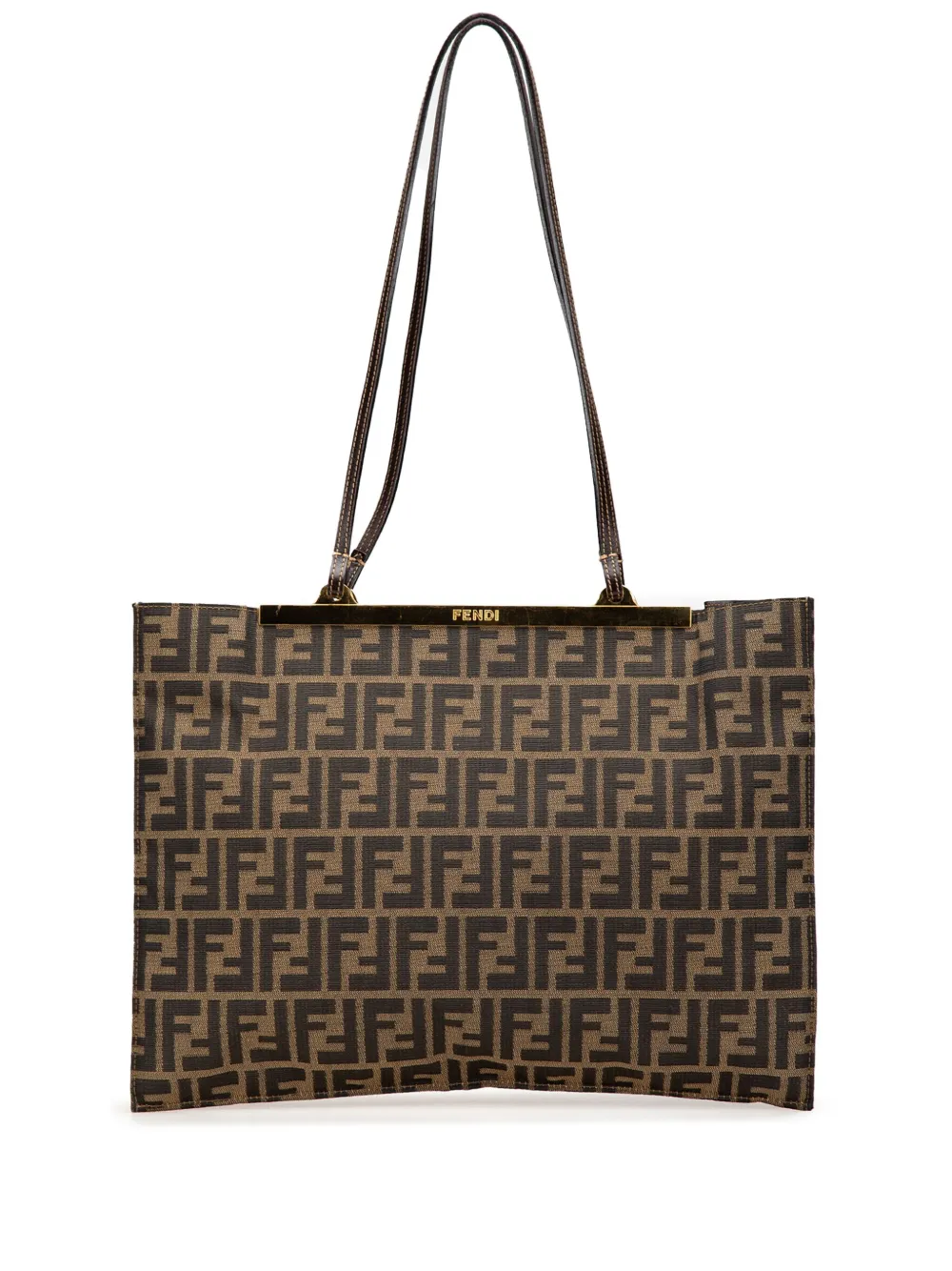 Fendi Pre-Owned sac en toile Zucca 20e siècle | marron | Image 1
