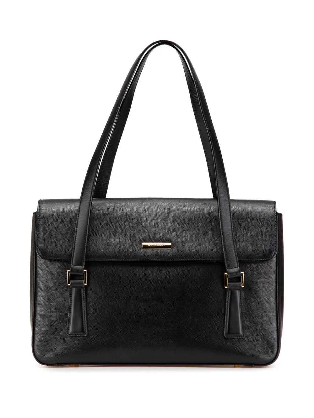 Burberry Pre-Owned sac porté épaule en cuir (2000-2017) | noir | Image 1