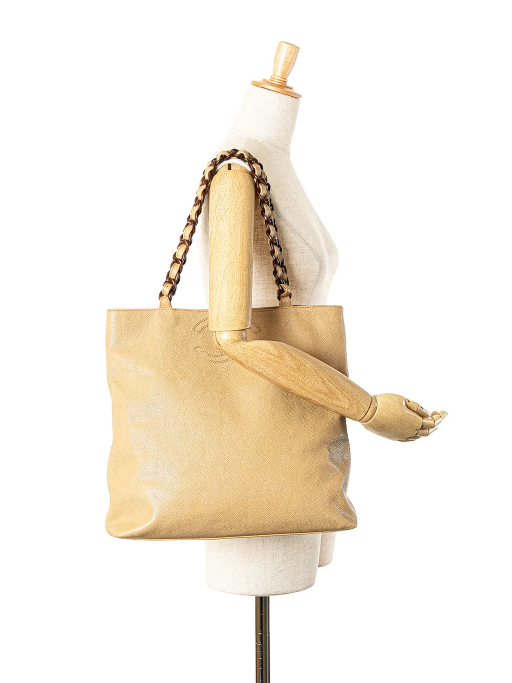 CHANEL Pre-Owned 1997-1999 CC Caviar Chain tote bag | Pre-Owned | Image 2