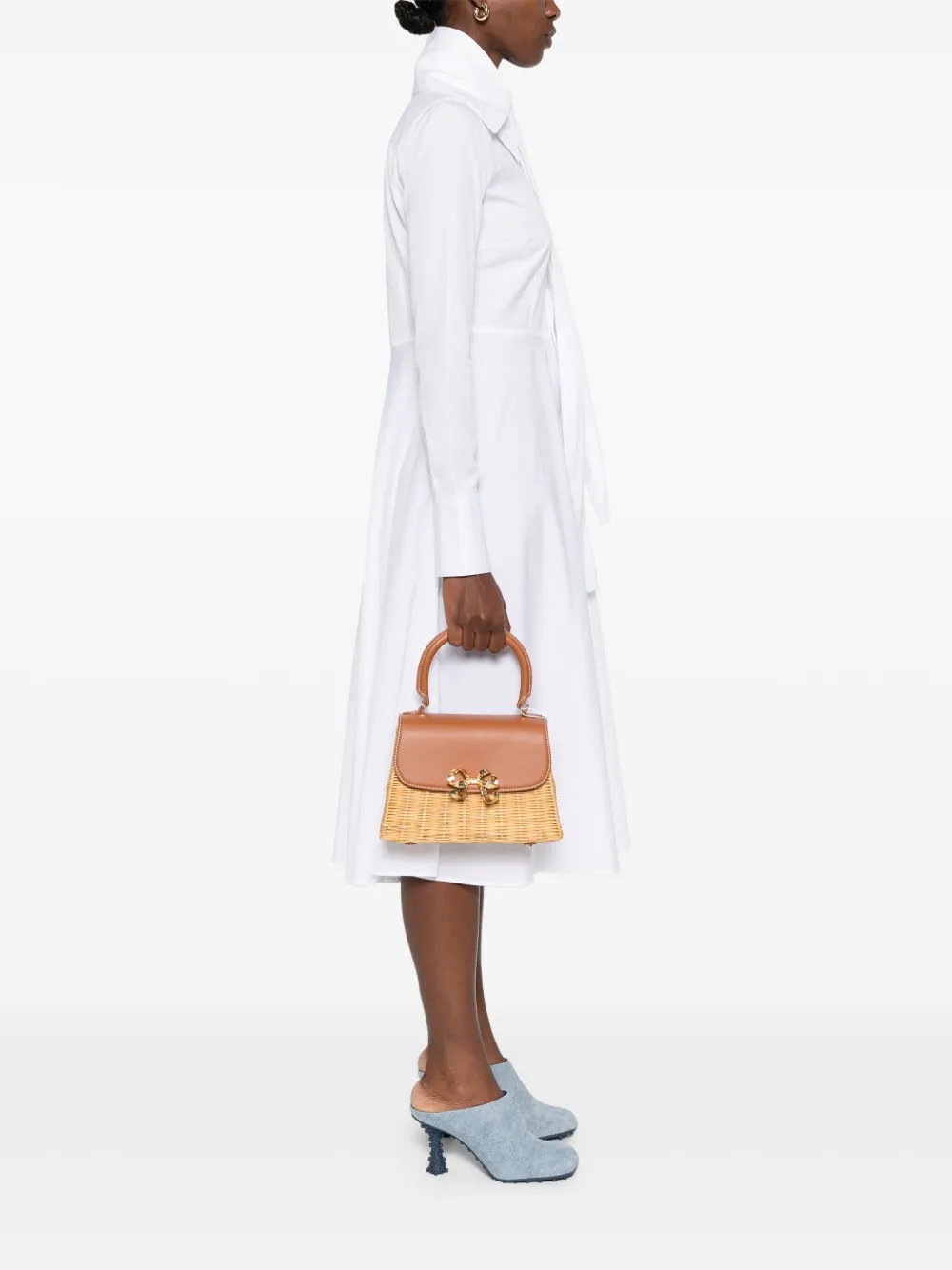 Self-Portrait tote Bow mini | Image 2