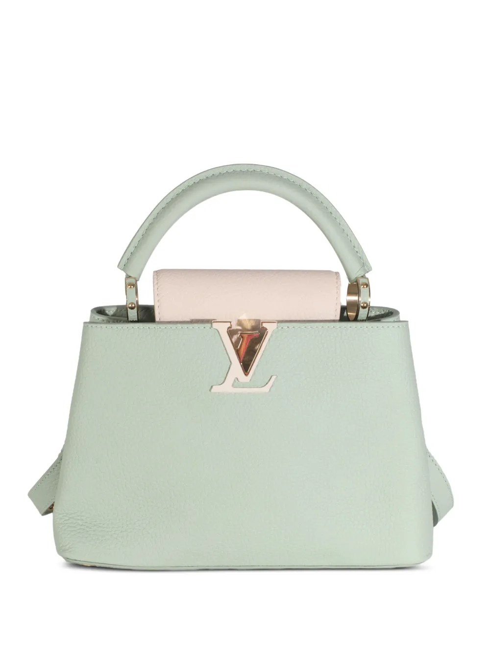Louis Vuitton Pre-Owned 2021-2023 カプシーヌ BB 2way ハンドバッグ - グリーン Louis Vuitton Pre-Owned 2021-2023 カプシーヌ BB 2way ハンドバッグ - グリーン