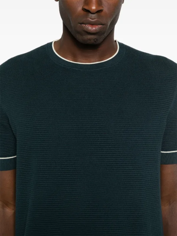 Zegna コットン Tシャツ | ブルー | FARFETCH JP