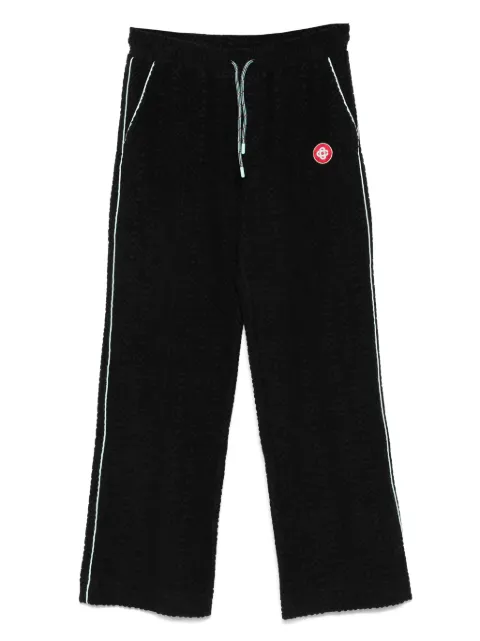Casablanca embroidered-logo straight-leg trousers