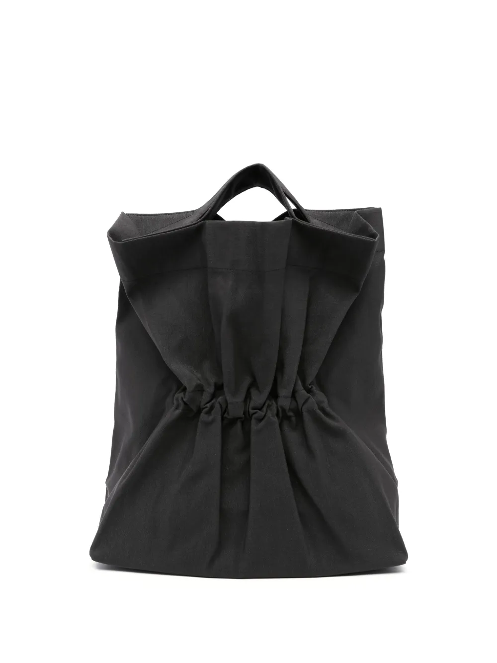Issey Miyake Drawn and Pressed ハンドバッグ - ブラック Issey Miyake Drawn and Pressed ハンドバッグ - ブラック