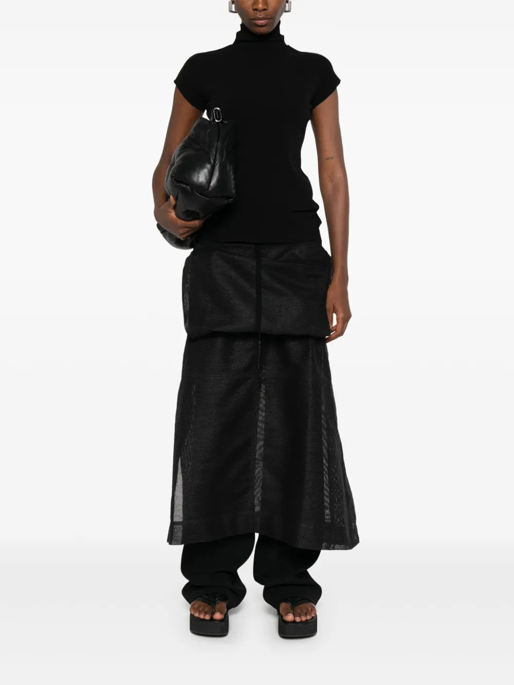Issey Miyake short-sleeve turtleneck top | T-Shirts & Jersey Shirts | Image 2