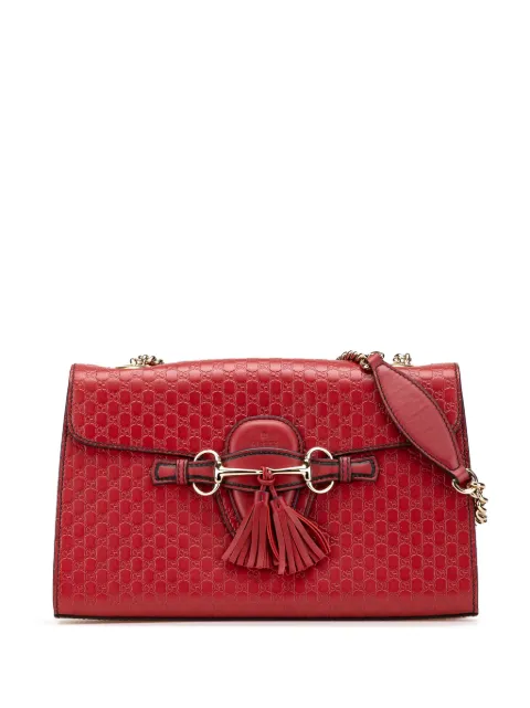 Gucci Pre-Owned 2000-2025 Medium Microguccissima Emily shoulder bag