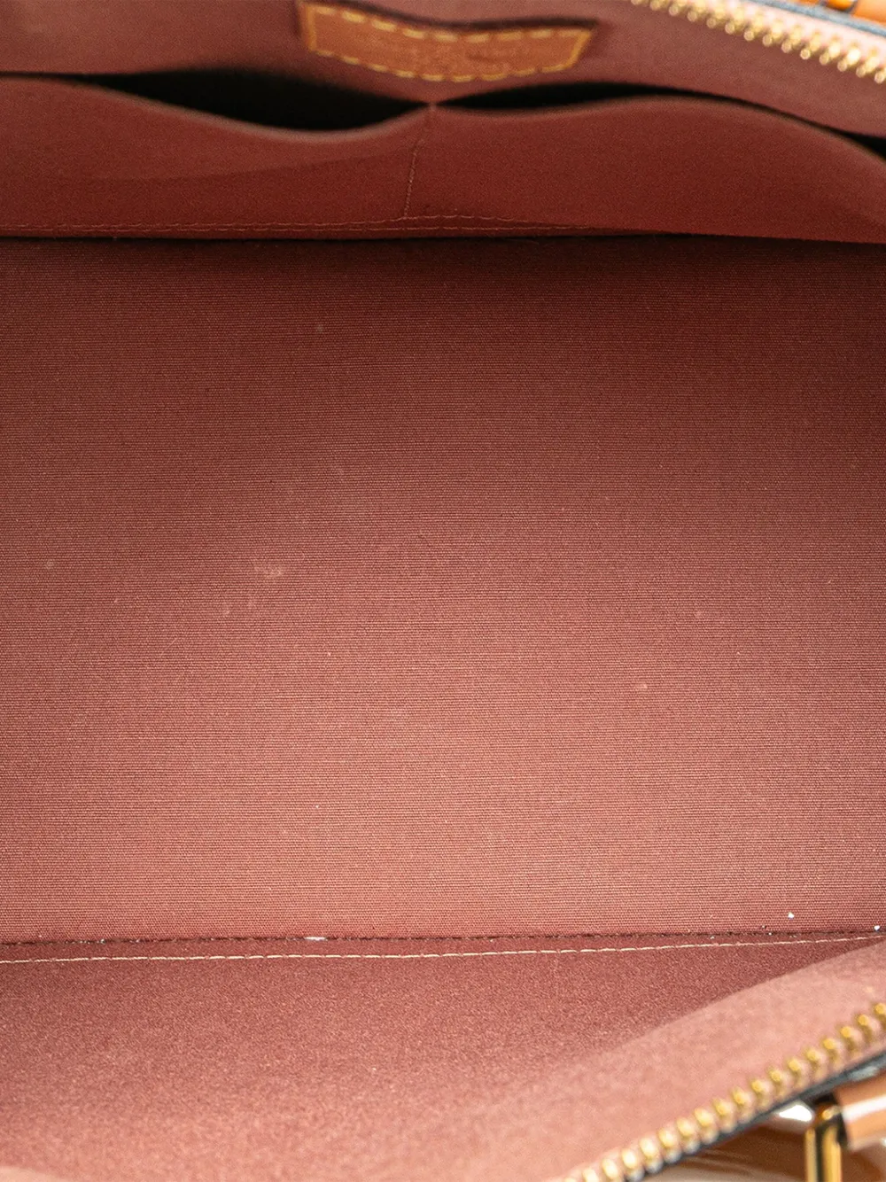 Pre-owned Louis Vuitton 2012 Monogram Vernis Alma Pm Handbag