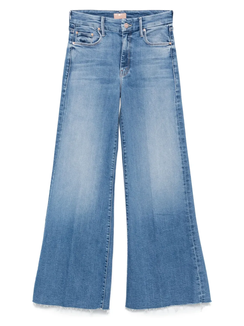 cotton-blend jeans