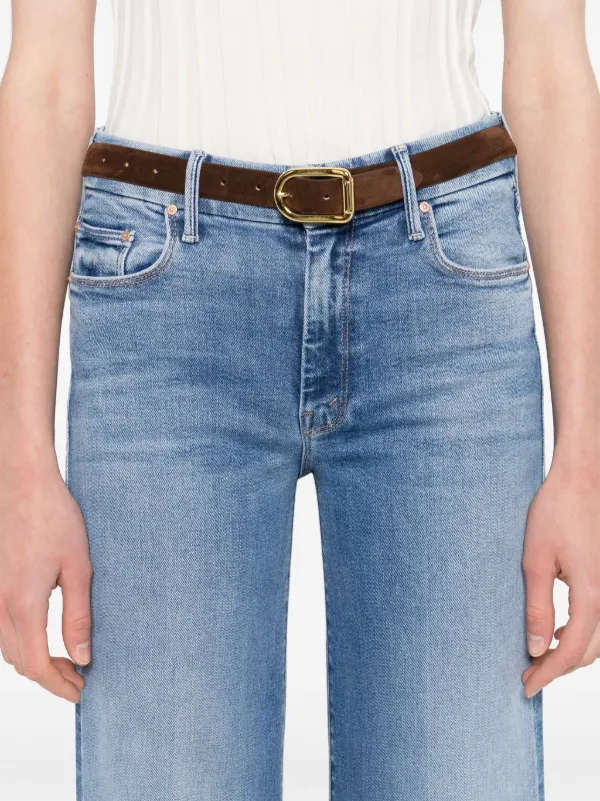 MOTHER cotton-blend Jeans | Blue | FARFETCH