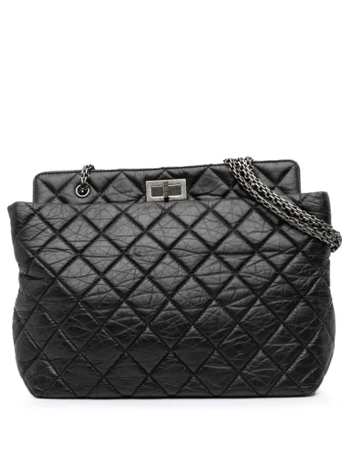 CHANEL Pre-Owned 2012-2013 gesteppte Reissue 2.55 Tote Bag aus gealtertem Kalbsleder