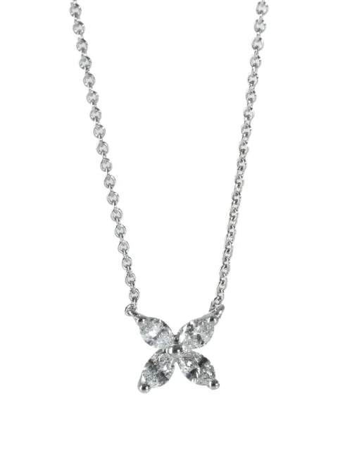 Tiffany & Co. Pre-Owned Victoria Halskette aus Platin