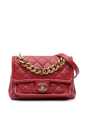 CHANEL Pre-Owned キルティング カメラバッグ | レッド | FARFETCH JP