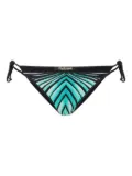 Roberto Cavalli triangular Ray Of Sea print bikini bottom - Blue