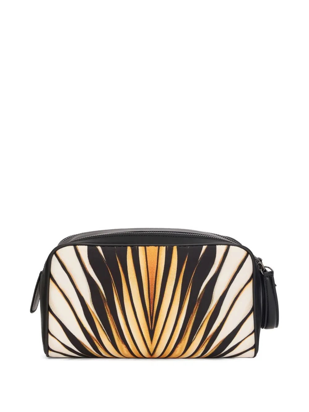 Roberto Cavalli Ray Of Gold Wash Bag In Gold
