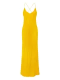Roberto Cavalli Snake monogram dress - Yellow