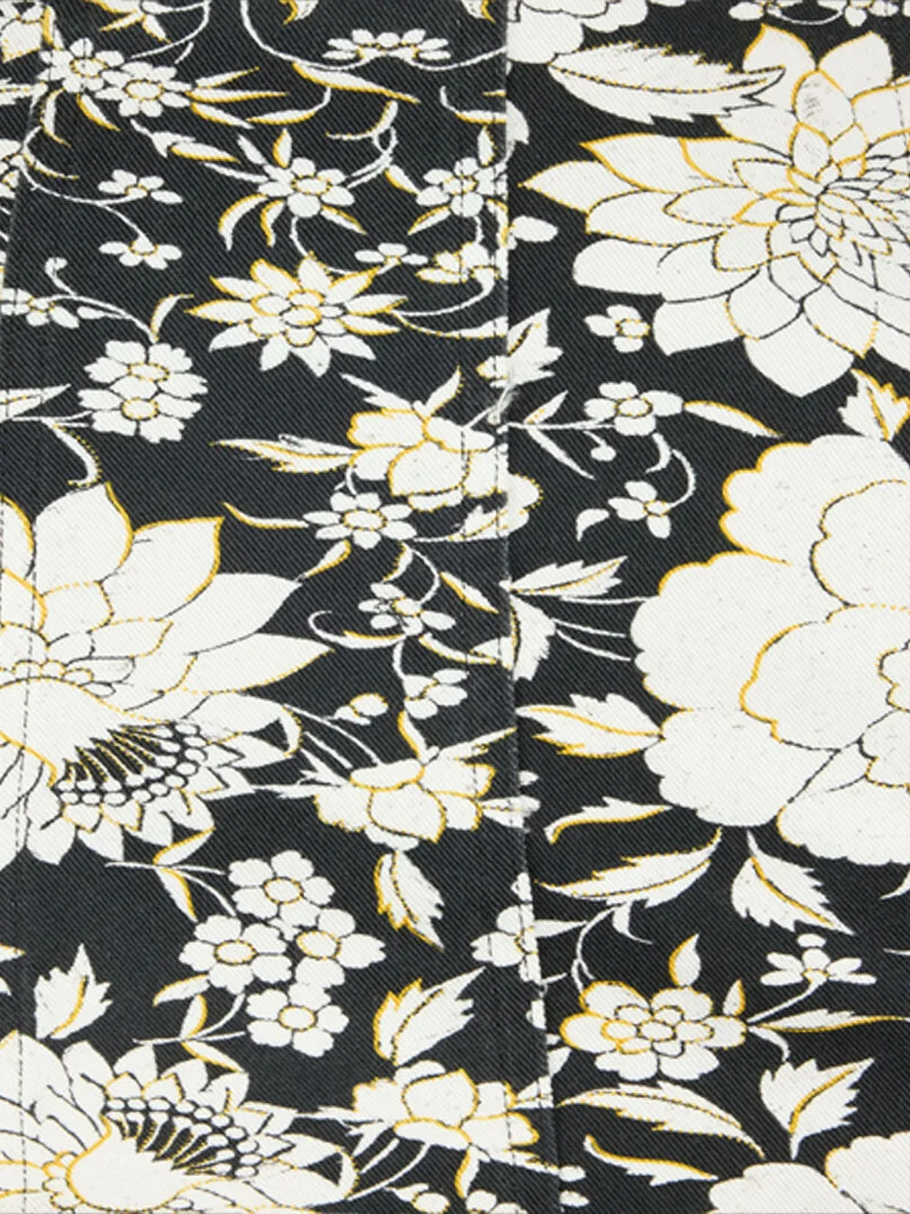 Roberto Cavalli Mini-jurk met bloemenprint en veters Wit