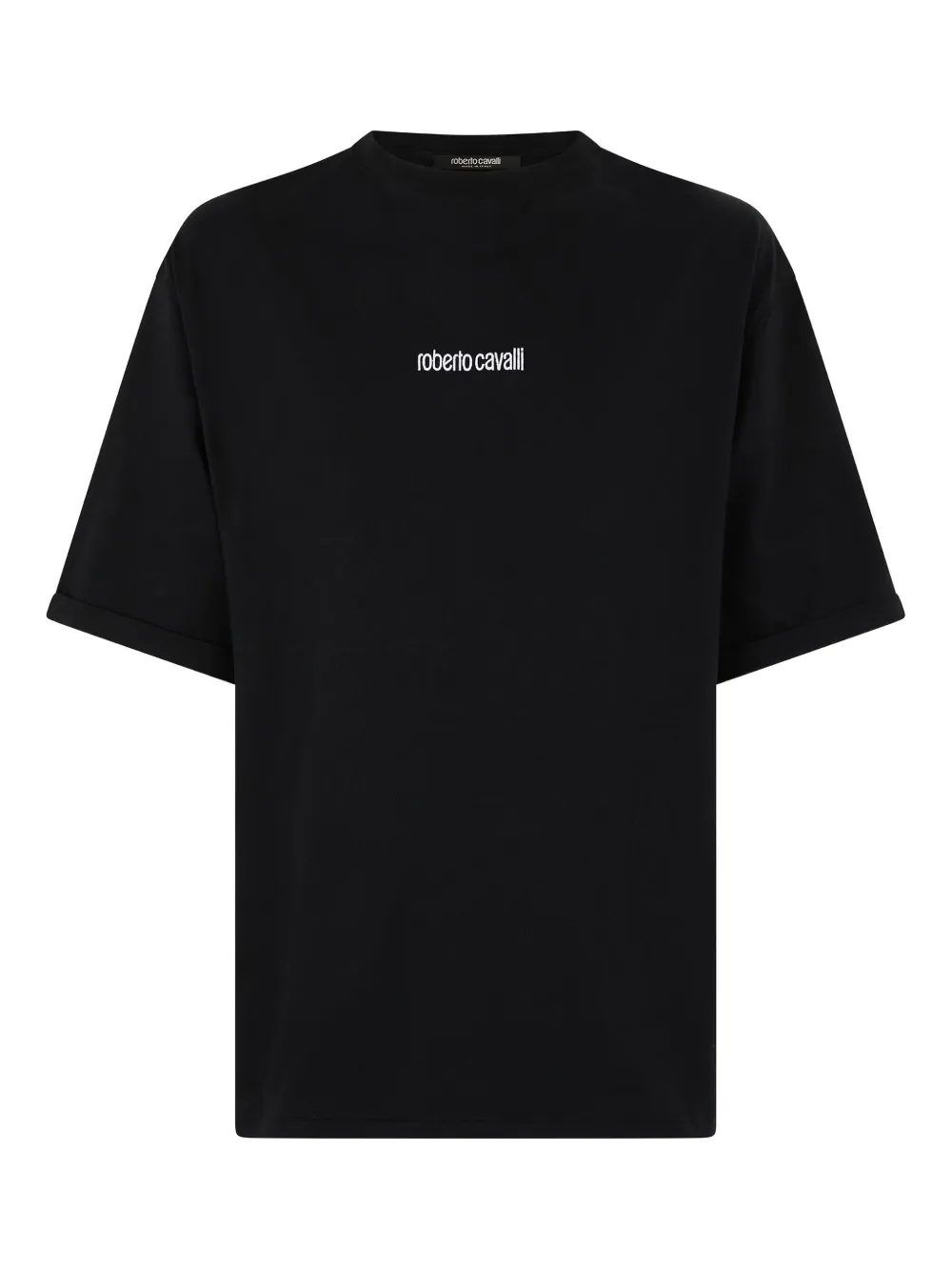 Roberto Cavalli タイガープリント Tシャツ - ブラック Roberto Cavalli タイガープリント Tシャツ - ブラック