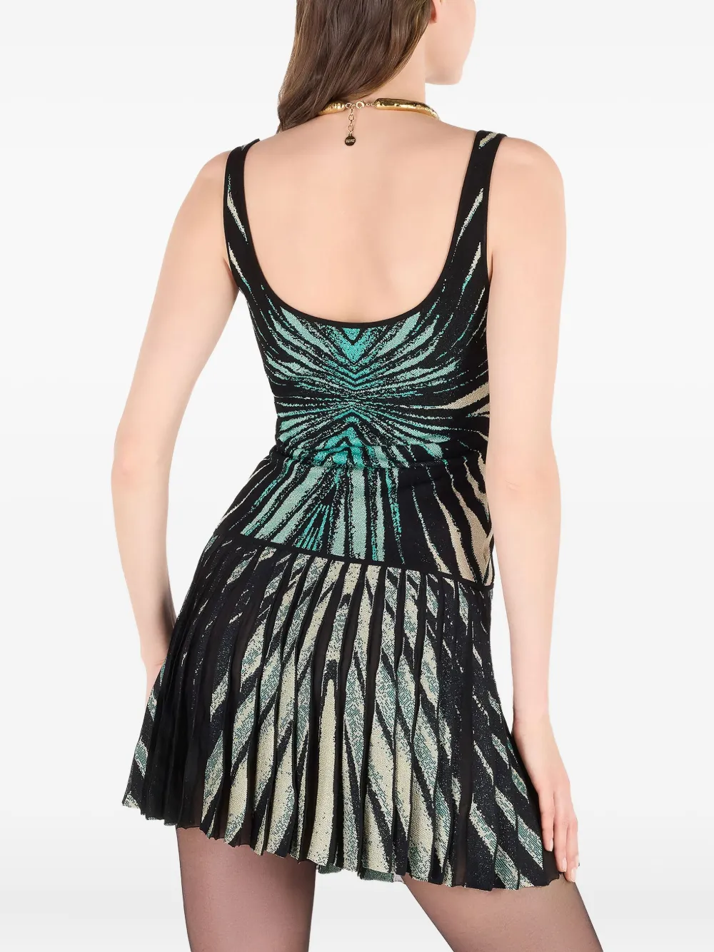 Roberto Cavalli Tanktop met print Blauw