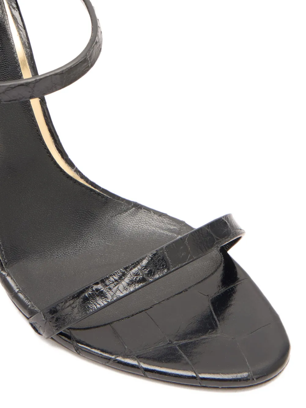 Roberto Cavalli slingback heeled sandals Black