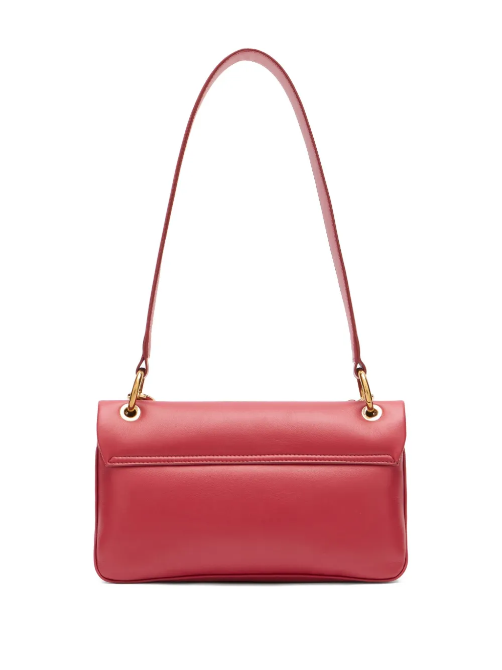 Roberto Cavalli Leren schoudertas Rood