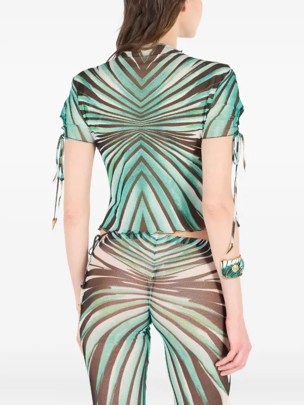 Roberto Cavalli Printed Top | Blue | FARFETCH