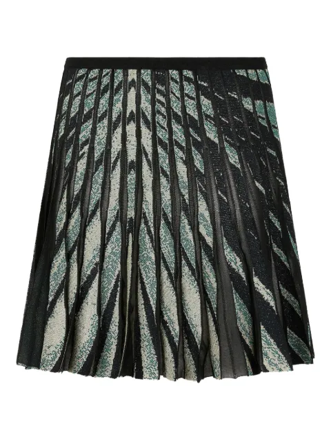 Roberto Cavalli pleated mini skirt