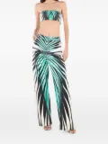 Roberto Cavalli Ray of Sea-print trousers - Blue