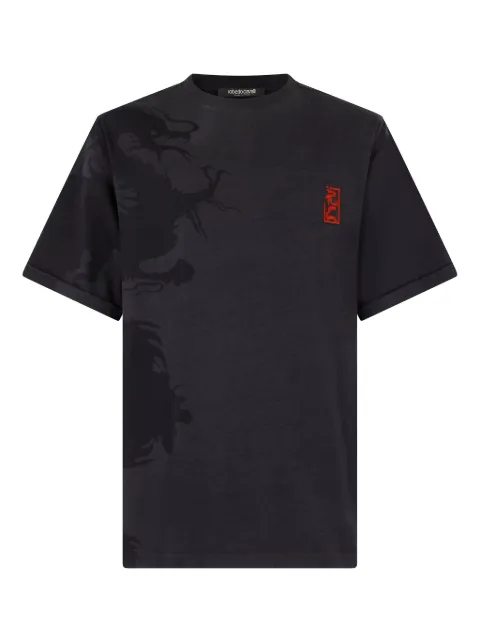 Roberto Cavalli dragon-print T-shirt