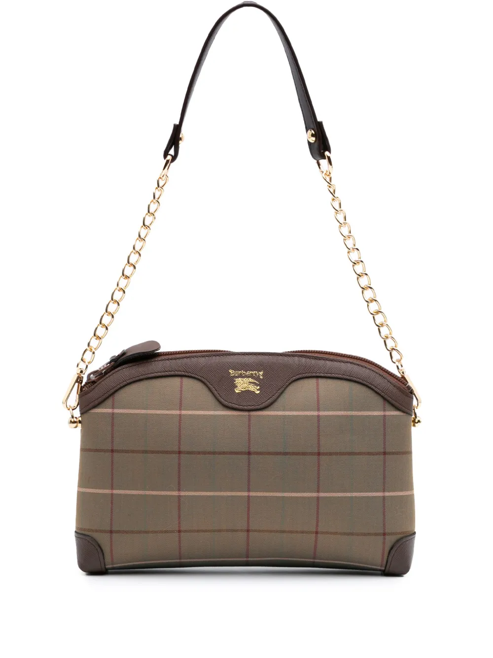 Burberry Pre-Owned 20th Century Vintage Check Canvas satchel | Brown | Image 1