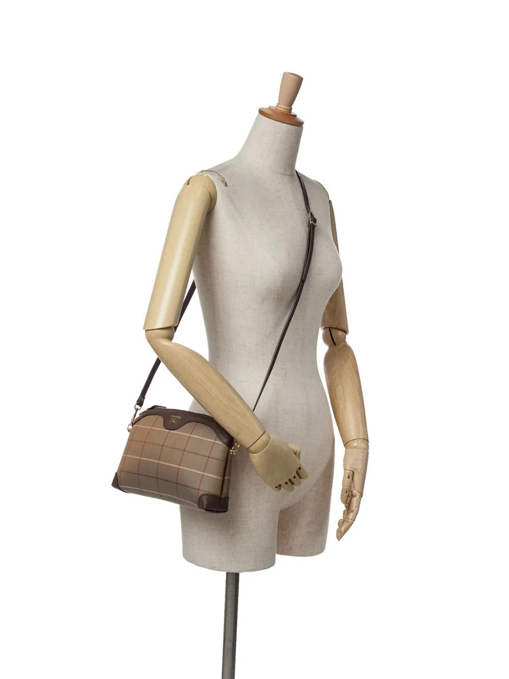 Burberry Pre-Owned 20th Century Vintage Check Canvas satchel | Pre-Owned | Image 2